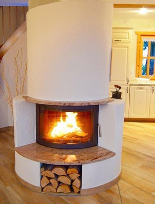 Ferienhaus Sonnenblick Entspannung Mit Sauna Kamin Und Balkon Sonneberg Buitenkant foto