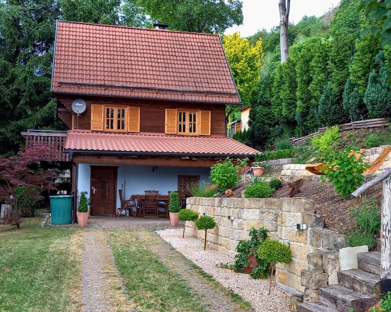 Ferienhaus Sonnenblick Entspannung Mit Sauna Kamin Und Balkon Sonneberg Buitenkant foto