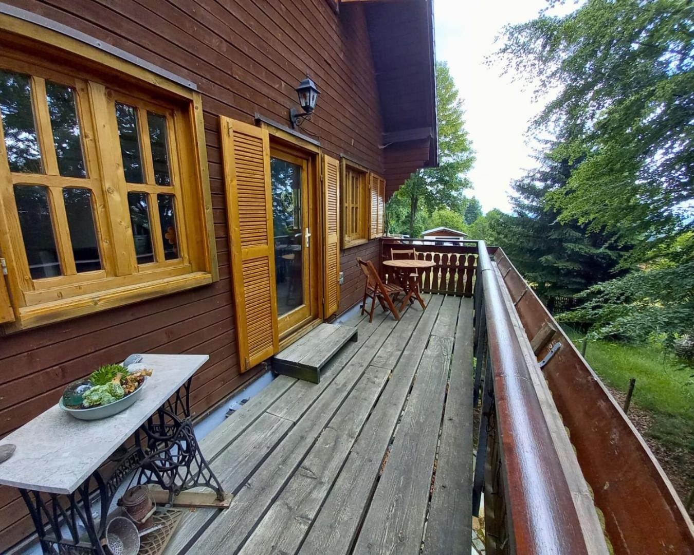 Ferienhaus Sonnenblick Entspannung Mit Sauna Kamin Und Balkon Sonneberg Buitenkant foto